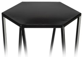 Portafiori 100x24 cm nero