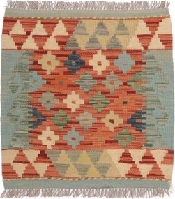 Kilim Tappeto 50 x 50 (Pakistan) Tessuto A Mano