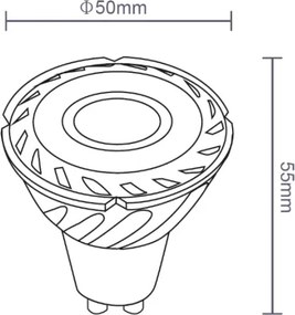 Sinclair - Lampadina LED SP GU10/5W/230V 4000K