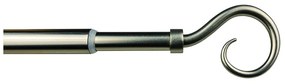 Kit bastone per tenda estensibile da 70 a 120 cm Mini in ferro nichel Ø 12 mm INSPIRE