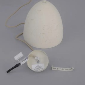 Schöner Wohnen 12540-42 - Lampada a sospensione su cavo TRAVENTA 1xE27/40W/230V Ø 21 cm cemento