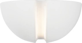 Applique da Parete G9 CONFINE in Gesso Pitturabile