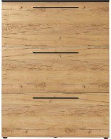 Scarpiera a battente grigio scuro in rovere Wildomar - Germania