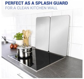 Set di 2 cappe in vetro Argento Universal - Wenko