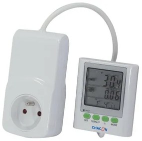 Presa di corrente con contatore di consumo Chacon Ecowatt 650