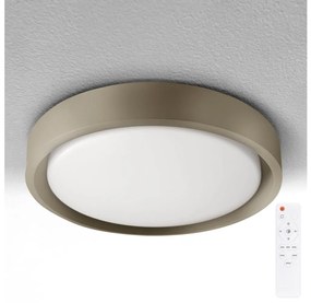 Brilagi - Lampada LED dimmerabile MATTEO LED/48W/230V 3000-6500K Ø 41 cm taupe + telecomando