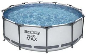 Piscina fuori terra rotonda Bestway 56418 Steel pro max 366x100 cm