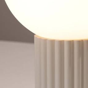 Sollux SL.1721 - Lampada da tavolo HALO 1xG9/8W/230V diametro 12 cm color crema