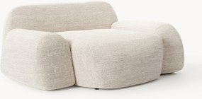 Poltrona lounge XL in bouclé Wolke