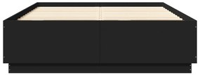 Giroletto nero 150x200 cm in legno multistrato