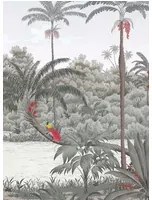 Isidore Leroy Carta da parati panoramica Riviere des Parfums Gris - C 7/8/9