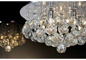 Azzardo AZ1285 - Plafoniera di cristallo BOLLA 3xG9/40W/230V
