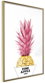 Poster  Trendy Pineapple  Cornice Quadri Cornice d'oro, Larghezza x Altezza Home decor 40x60