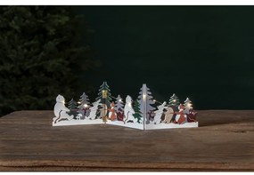 Decorazione luminosa con motivo natalizio Forest Friends - Star Trading