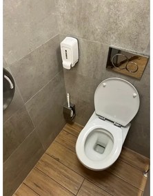 EcoStep 50061 - Dispenser per disinfettante D4 500 ml bianco