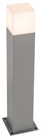 Lampada da terra per esterni moderna grigia 50 cm IP44 - Denmark