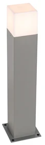 Lampada da terra per esterni moderna grigia 50 cm IP44 - Denmark