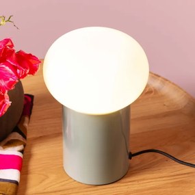 Brilliant - Lampada da tavolo KNUT 1xE27/25W/230V verde/bianco