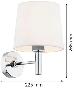 Argon 4760 - Applique BOLZANO 1xE27/15W/230V