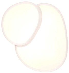Plafoniera a LED bianca 36x43,5 cm Rise - Trio