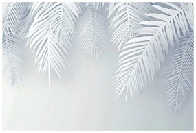 Carta da parati – Foglie di palma secche grigie