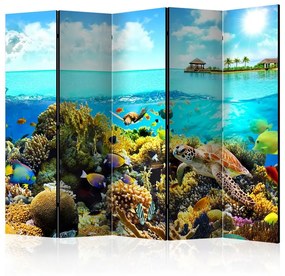 Paravento  Heavenly Maldive II [Room Dividers]  Colore ---, Dimensioni e Misure 225x172