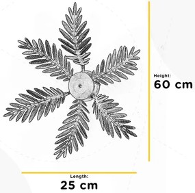 ONLI - Plafoniera FELCE 3xE14/6W/230V bronzo