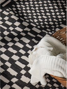 Tappeto da interno/esterno nero/color crema 160x230 cm Haringey Barkham – Ted Baker