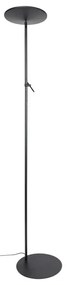 Lampada da terra LED Mirasol  nero con 3 temperature di colore 2628 lumen, dimmerabile INSPIRE
