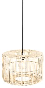 Lampada a sospensione orientale in rattan 45 cm - Maud