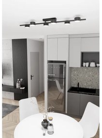 Plafoniera BET 6xGX53/12W/230V nero