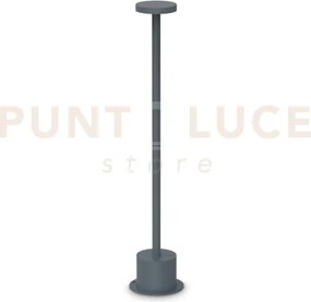 Toffee lampada antracite 20cm led 3000k 8w 900 lm ip65