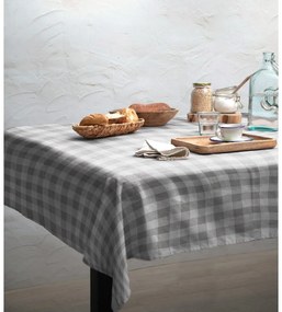 Tovaglia Grigio Vichy, 140 x 200 cm - Really Nice Things