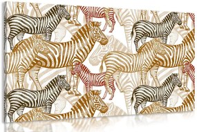 Stampa su tela – Regno delle zebre