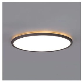 Lampada LED bagno NIVERA LED/32W/230V IP54 Ø42 cm nera con sensore + DO