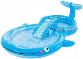 Intex - Parco Giochi Acquatico Balena Piscina con Scivolo per Bambini da Esterno Acqua