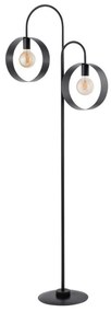 Lampada da terra HAPPY 2xE27/60W/230V nero