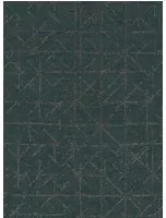 Eijffinger Carta da parati Topaz 4 - Blaugrün/ Kupfer
