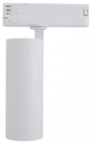 Faro LED 34W per Binario Trifase, 38° + 60° Bianco con driver Philips CRI92 Colore  Bianco Naturale 4.000K