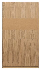 Libreria modulare in rovere colore naturale 110x199 cm Modulair - vtwonen