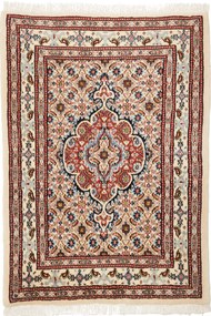Moud Tappeto 90 x 70 (Iran) Annodato A Mano