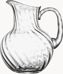 Caraffa in cristallo soffiato Ripple, 2 L