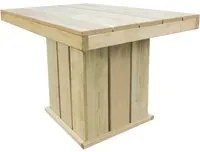 Tavolo da Giardino 110x75x74 cm Legno di Pino Impregnato cod mxl 34332