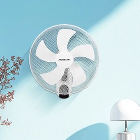 Aigostar -  Ventilatore da parete 45W/230V bianco + +TC
