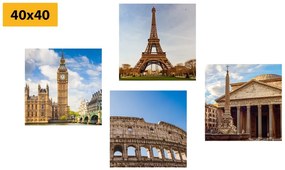 Set di quadri – Per gli amanti dei viaggi