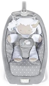 Ingenuity - Altalena per bambini con melodia CUDDLE LAMB 3xLR14