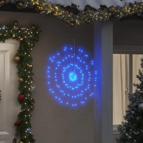 Illuminazioni di Natale Galassia 140 LED 2pz, 4pz, 8pz - Multicolore e Bianco 17 cm, Blu / 4pz