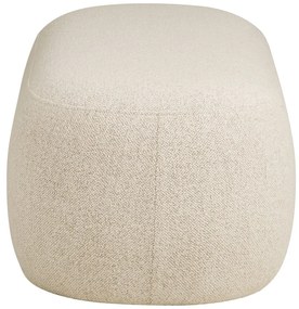 Panchina beige con rivestimento in bouclé Blossomville – House Nordic