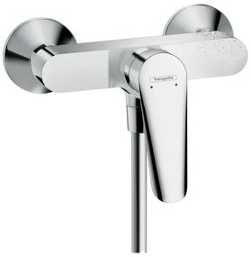 Rubinetto per doccia a 2 manopole Logis E cromo lucido HANSGROHE