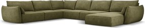 Divano angolare verde (angolo sinistro) Vanda - Mazzini Sofas